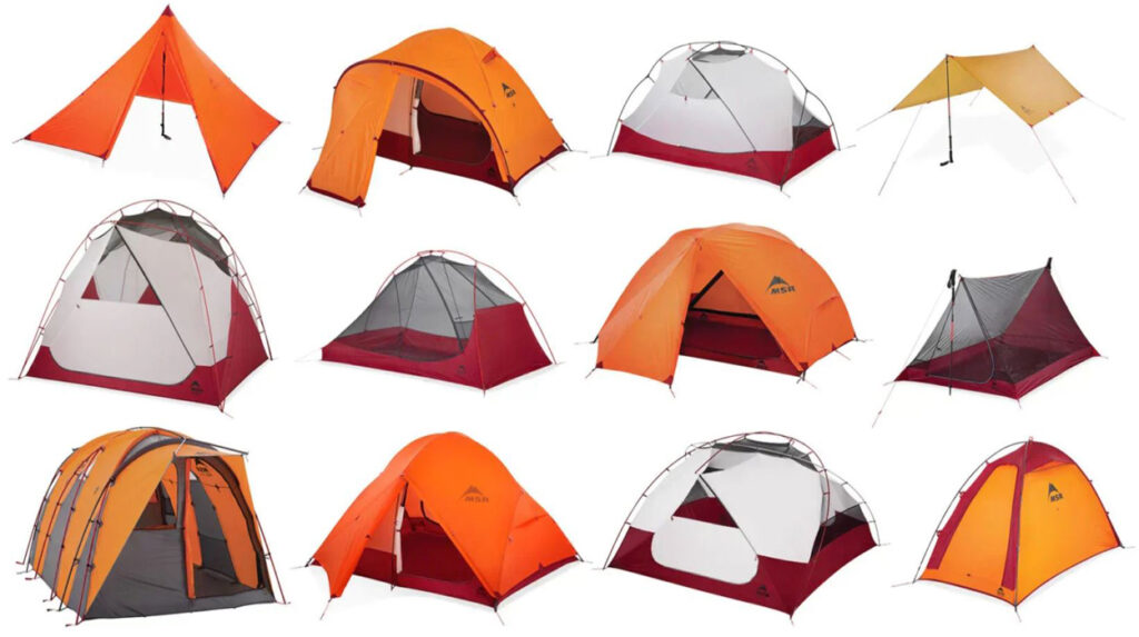 انواع چادر کمپینگ