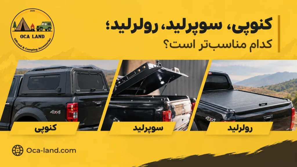 رولرلید ، کنوپی ، سوپرلید ، بنر